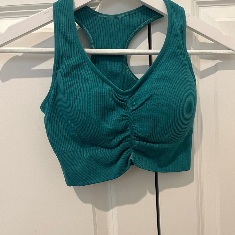 NVGTN Teal Sports Bra